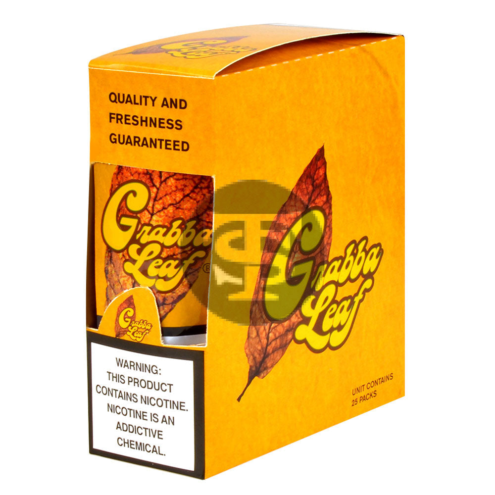Grabba Leaf Cigar Wrap Pack of 25, Pre-priced 2x99c – Tobacco Stock