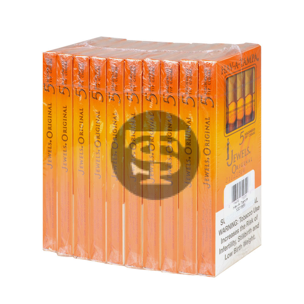 Hav-a-Tampa Jewels Regular Cigars 10 Packs Of 5