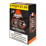 Havana Leaf Little Tobacco Wrap $1.99 Chocolate Stout 20x2