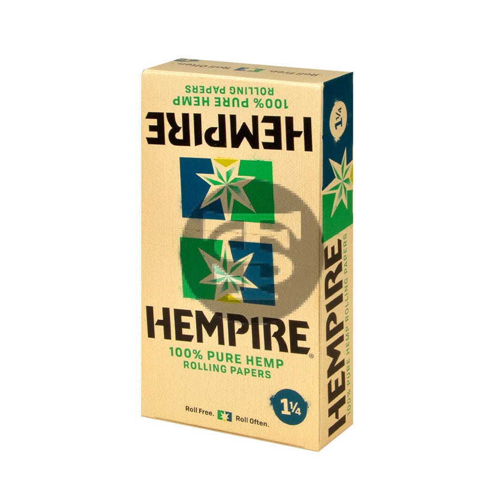 Hempire 1.25 Pure Hemp Rolling Papers 24 booklets