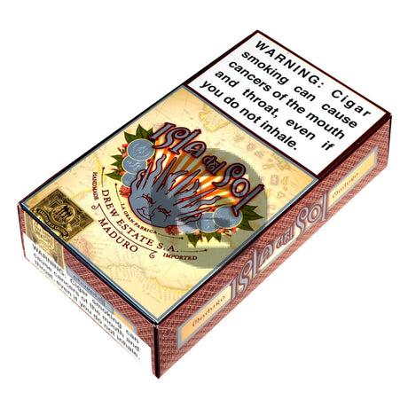 Isla Del Sol Churchill Maduro Cigars Box of 10 1