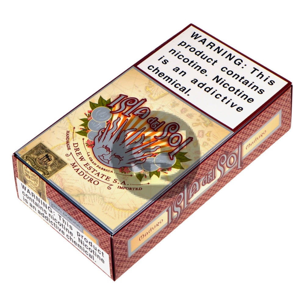 Isla Del Sol Gran Corona Maduro Cigars Box of 10 1
