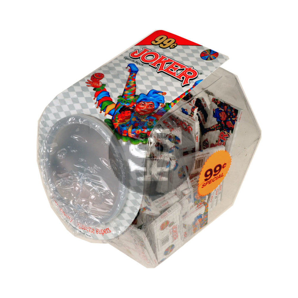 Joker Cigarette Paper Jar 99c.1.5 Pack of 72  Tobacco Stock