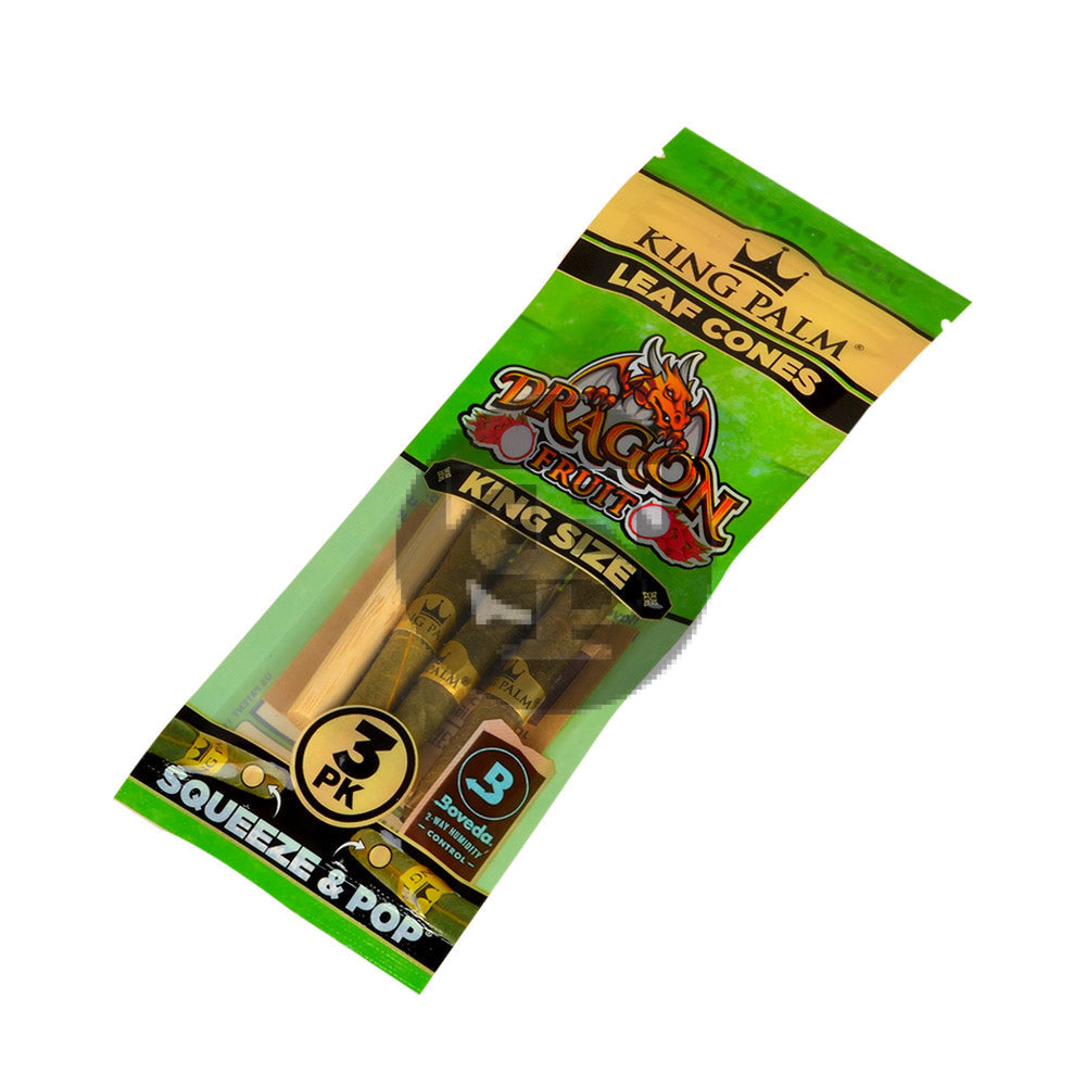 King Palm Cones 109mm King Size Dragon Fruit 15 packs of 3