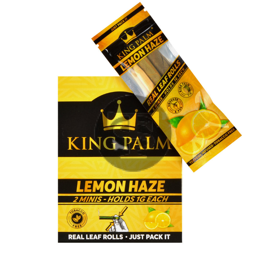 King Palm Rolls Minis Lemon Haze 20 Packs of 2