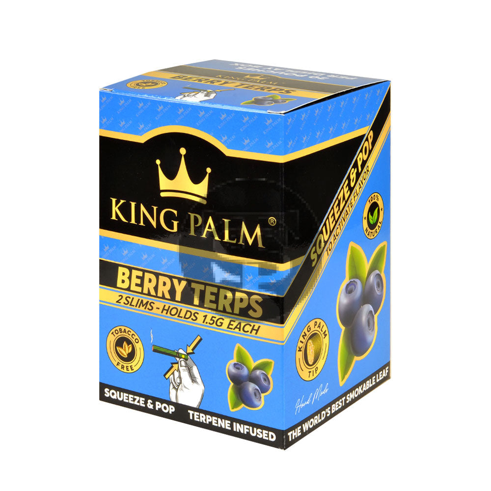 King Palm Rolls Slims Berry Terps 20 Packs of 2