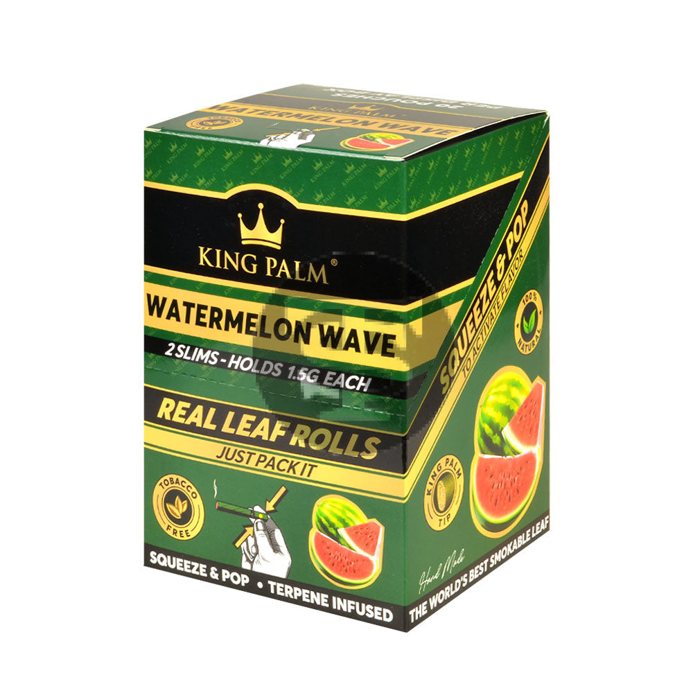 King Palm Rolls Slims Watermelon Wave 20 Packs of 2