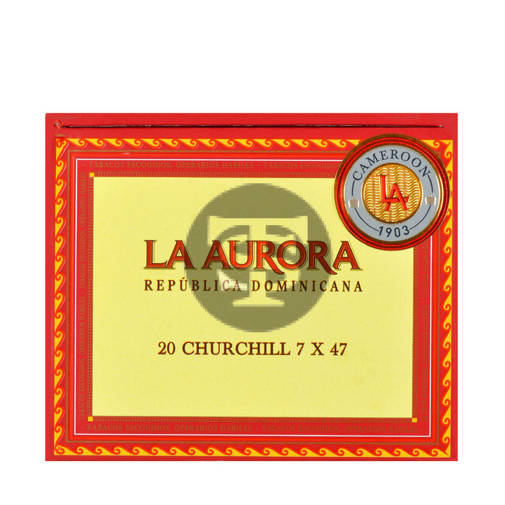 La Aurora 1903 Cameroon Churchill Cigars Box of 20