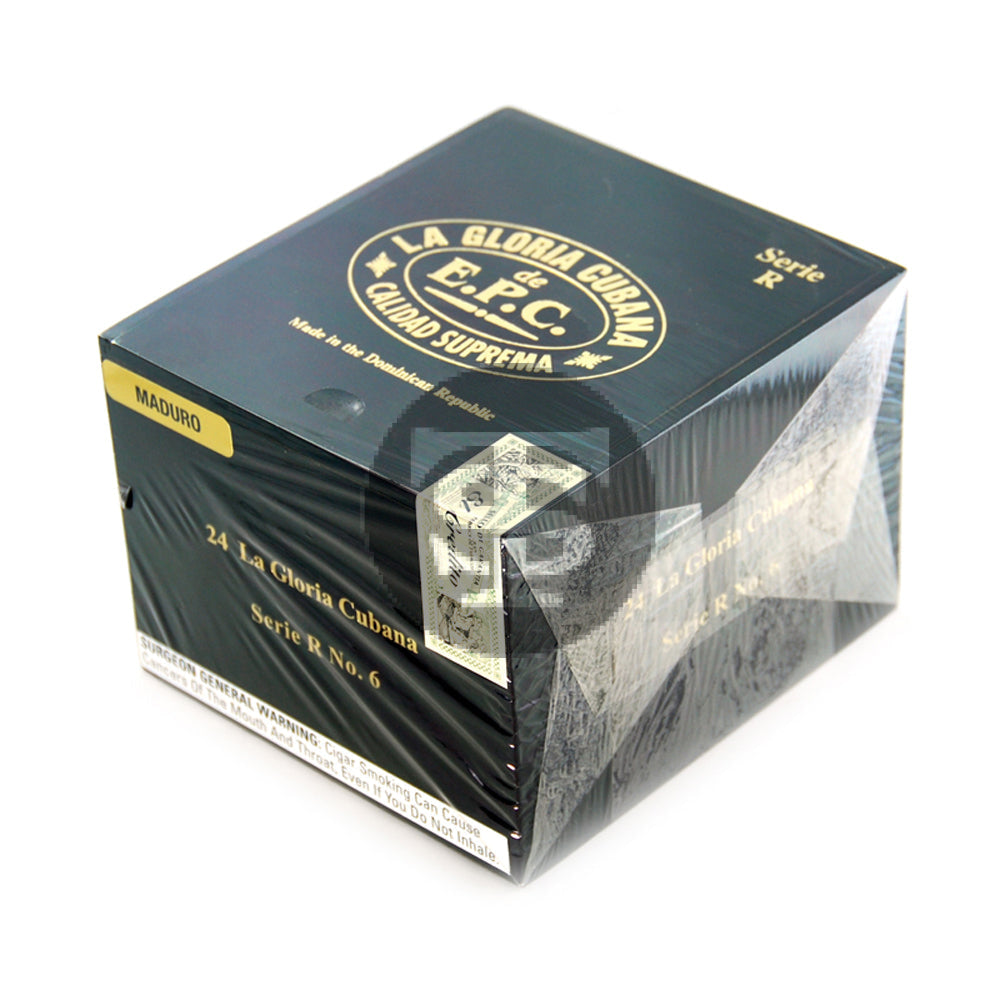 La Gloria Cubana Serie R No. 6 Maduro Cigars Box of 24 1