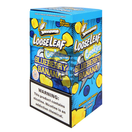 Loose Leaf Natural Wrap Blueberry Banana 20 packs of 2