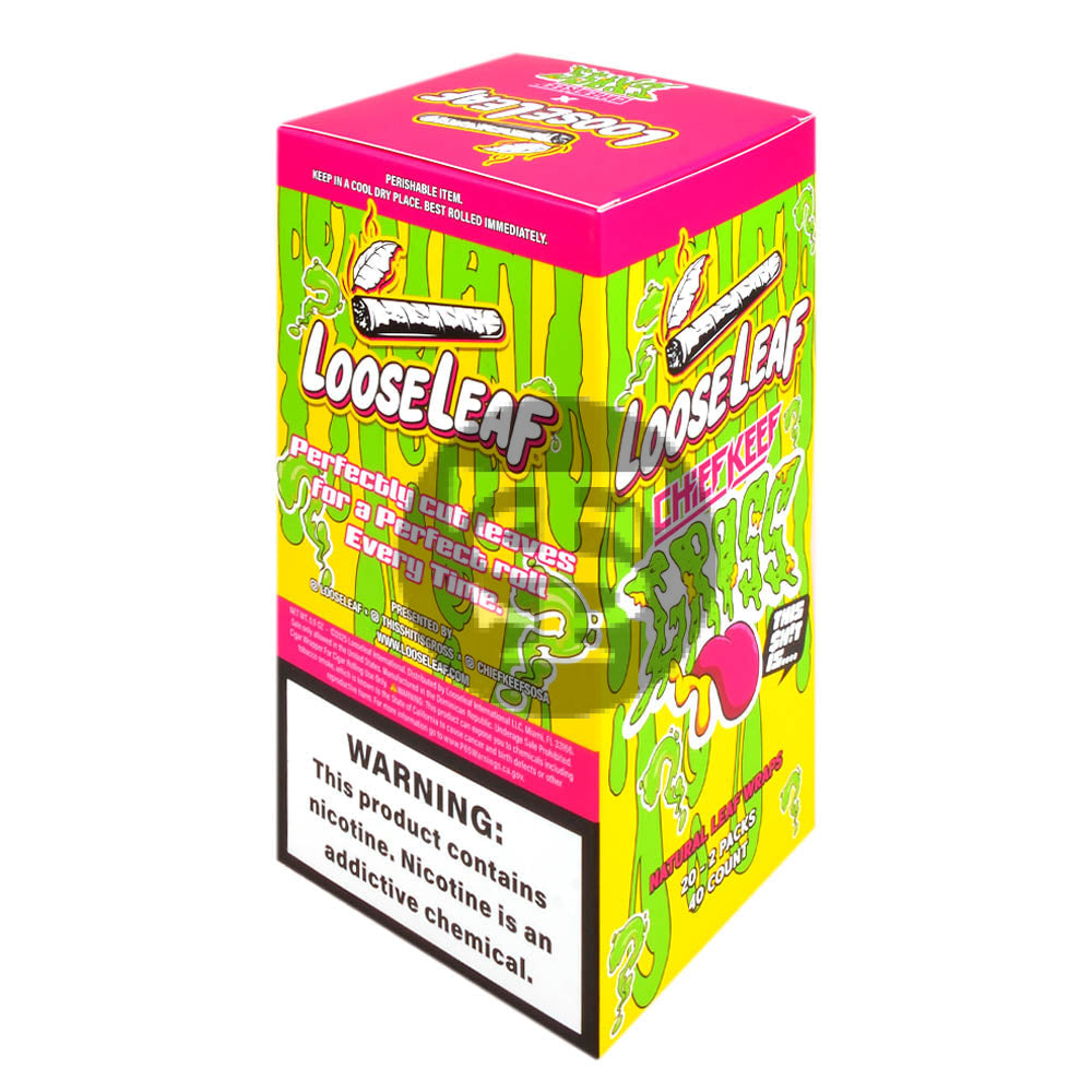 Loose Leaf Natural Wrap Chief Keef Gross 20 packs of 2