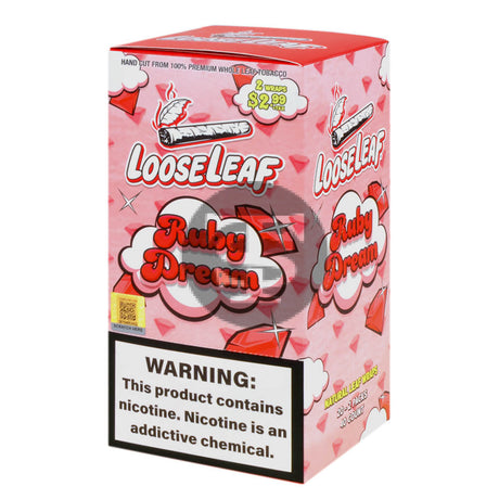 Loose Leaf Natural Wrap Ruby Dream 20 packs of 2