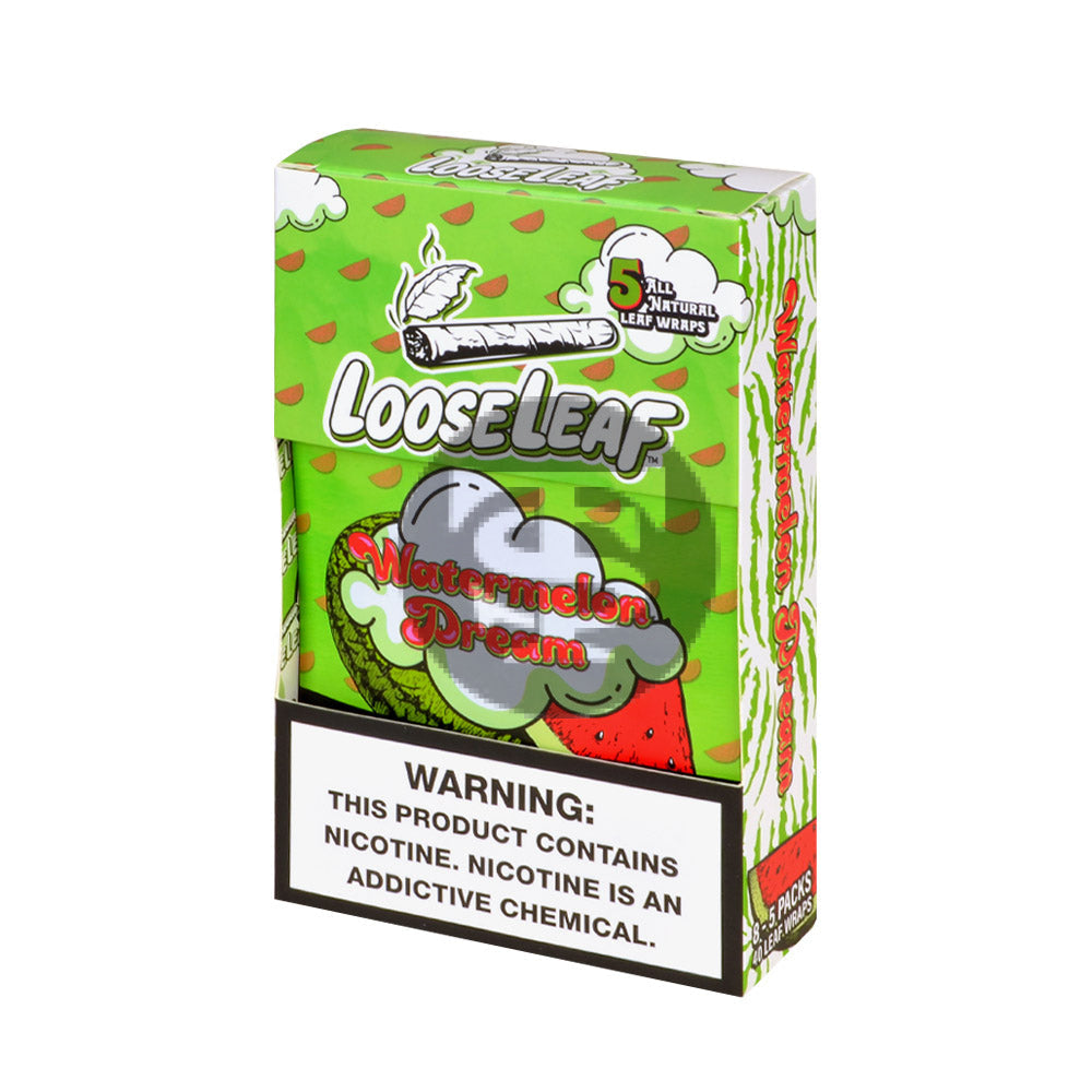 loose leaf wholesale tobacco LooseLeaf LONG 2pk-10ct Loose Leaf Natural Dark wraps,