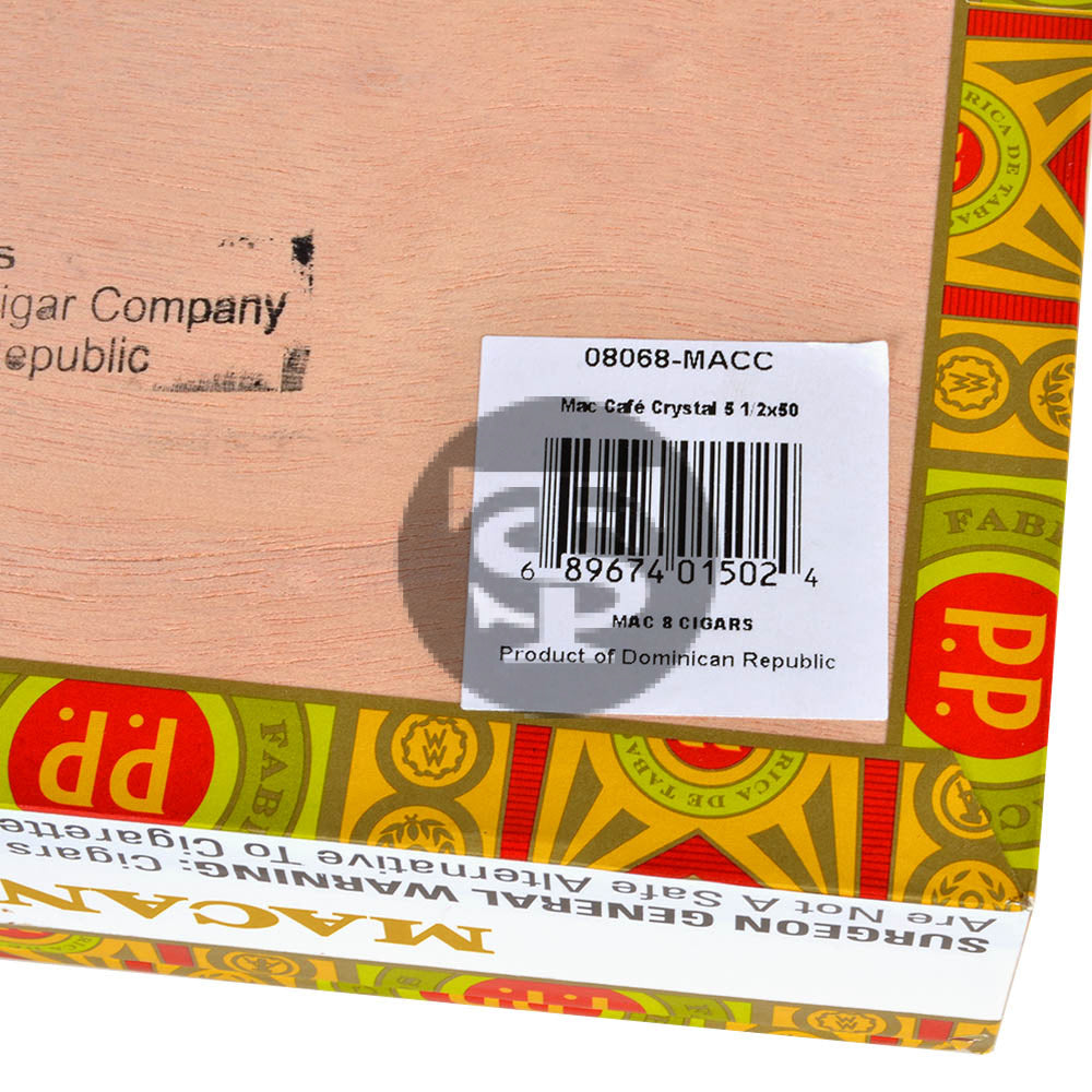 Macanudo Crystal Cafe Cigars Box of 8 – Tobacco Stock