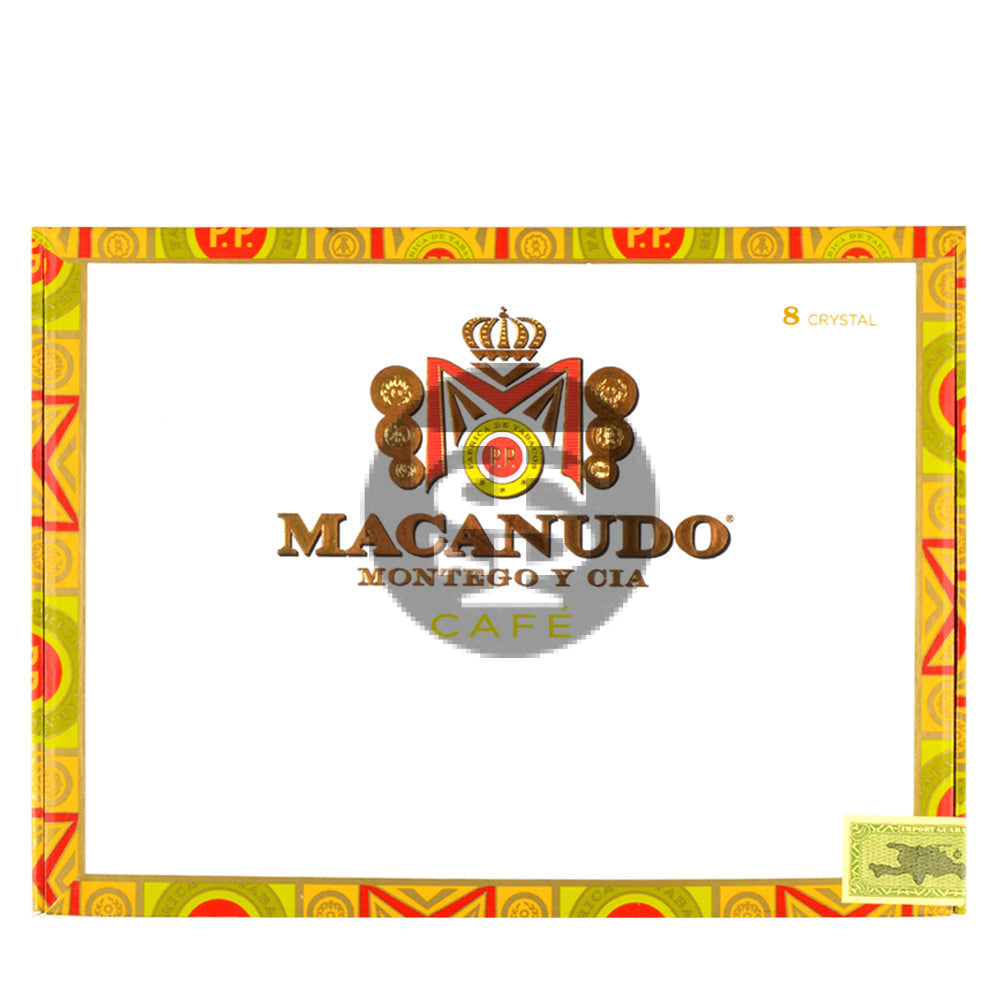 Macanudo Crystal Cafe Cigars Box of 8