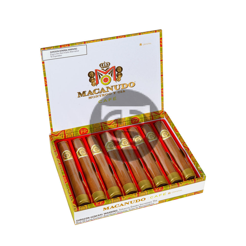 Macanudo Crystal Cafe Cigars Box of 8