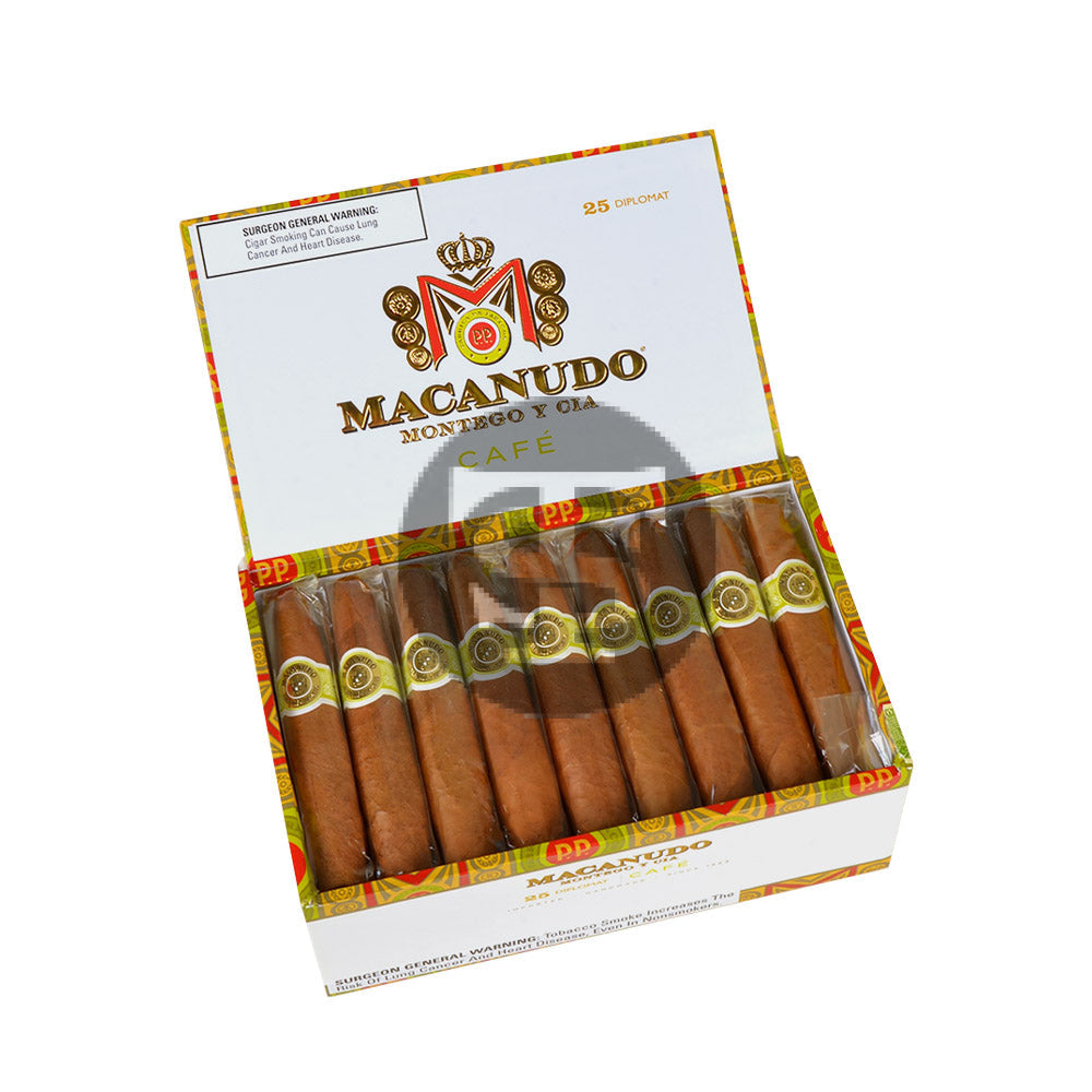 Macanudo Diplomat Cafe Cigars Box of 25 – Tobacco Stock