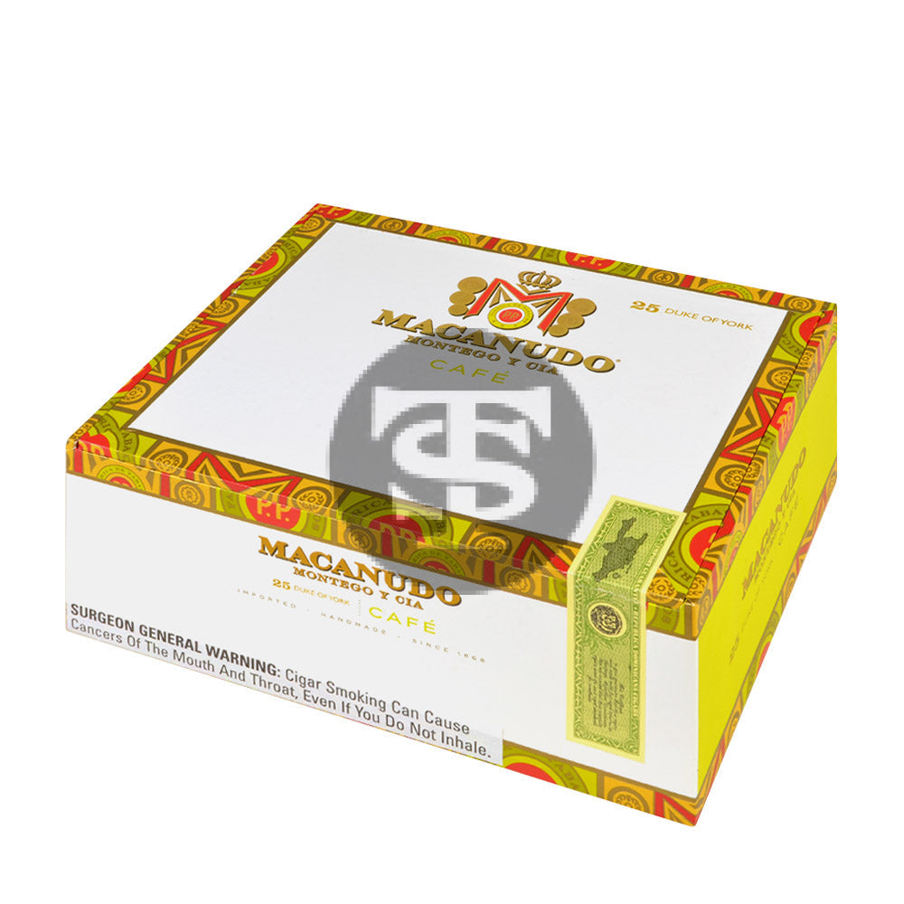 Macanudo Duke Of York Cafe Cigars Box of 25 – Tobacco Stock