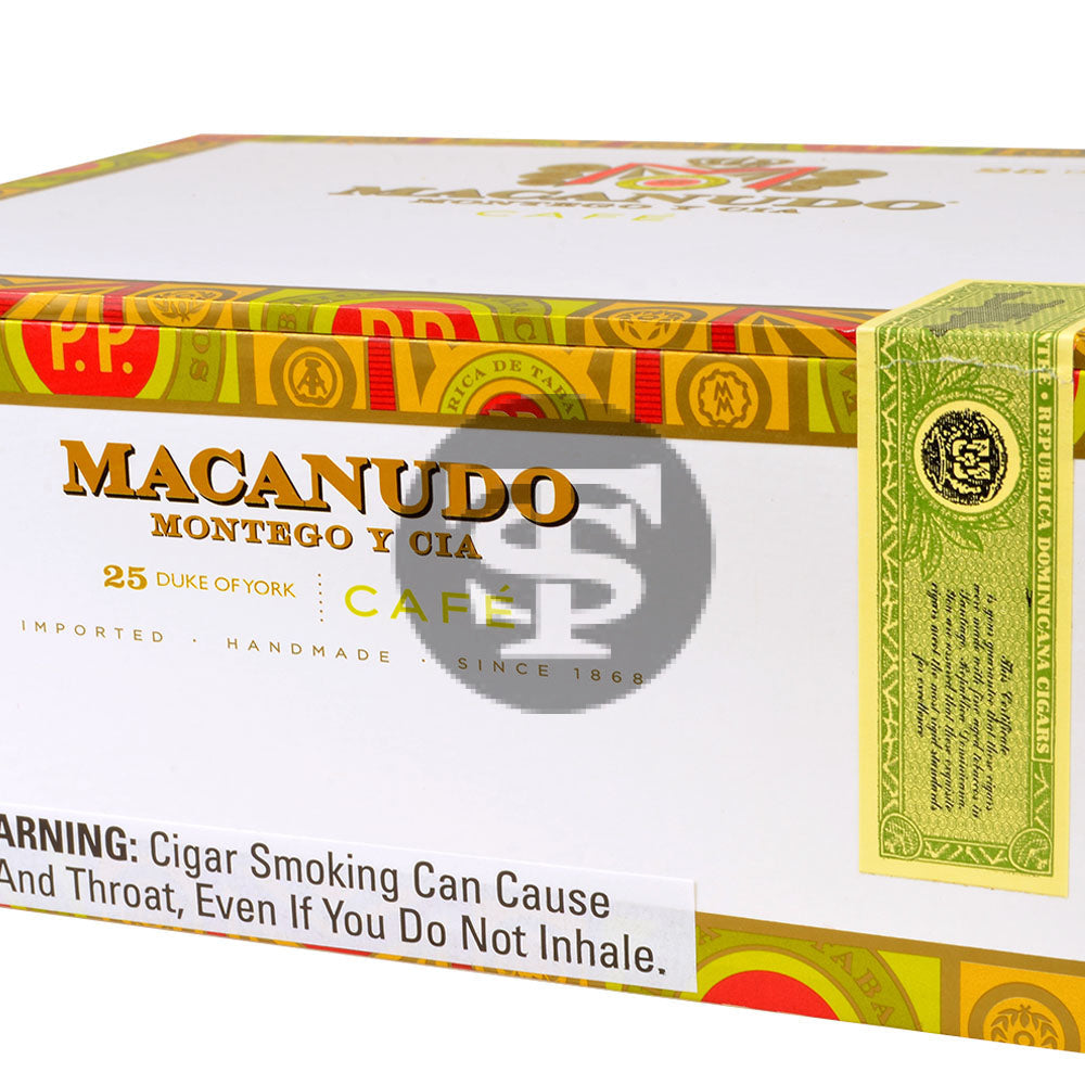 Macanudo Duke Of York Cafe Cigars Box of 25