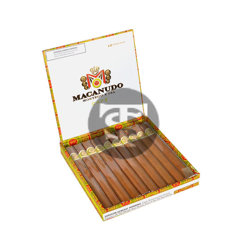 Macanudo H.R.H Prince Philip Cafe Cigars Box of 10