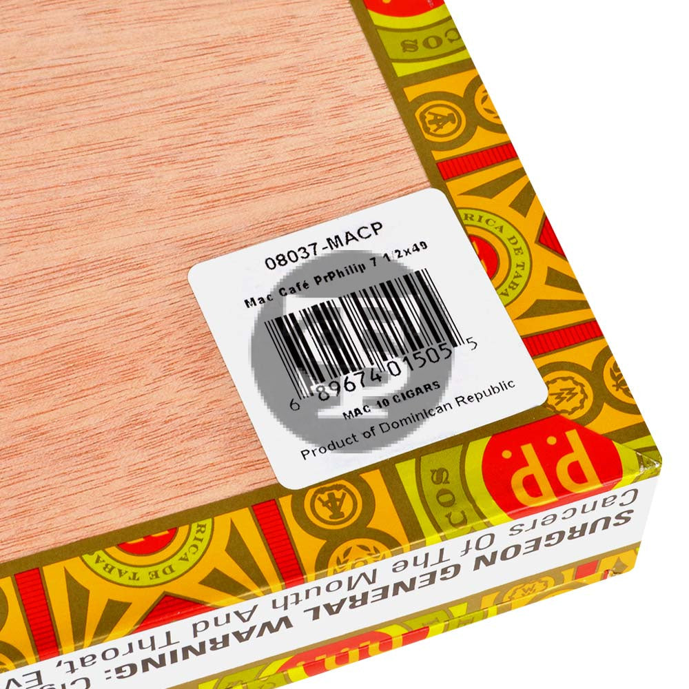 Macanudo H.R.H Prince Philip Cafe Cigars Box of 10