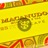 Macanudo Hampton Court Tube Cafe Cigars Box of 25