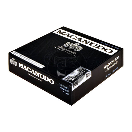 Macanudo Inspirado Black Churchill Cigars Box of 20 1