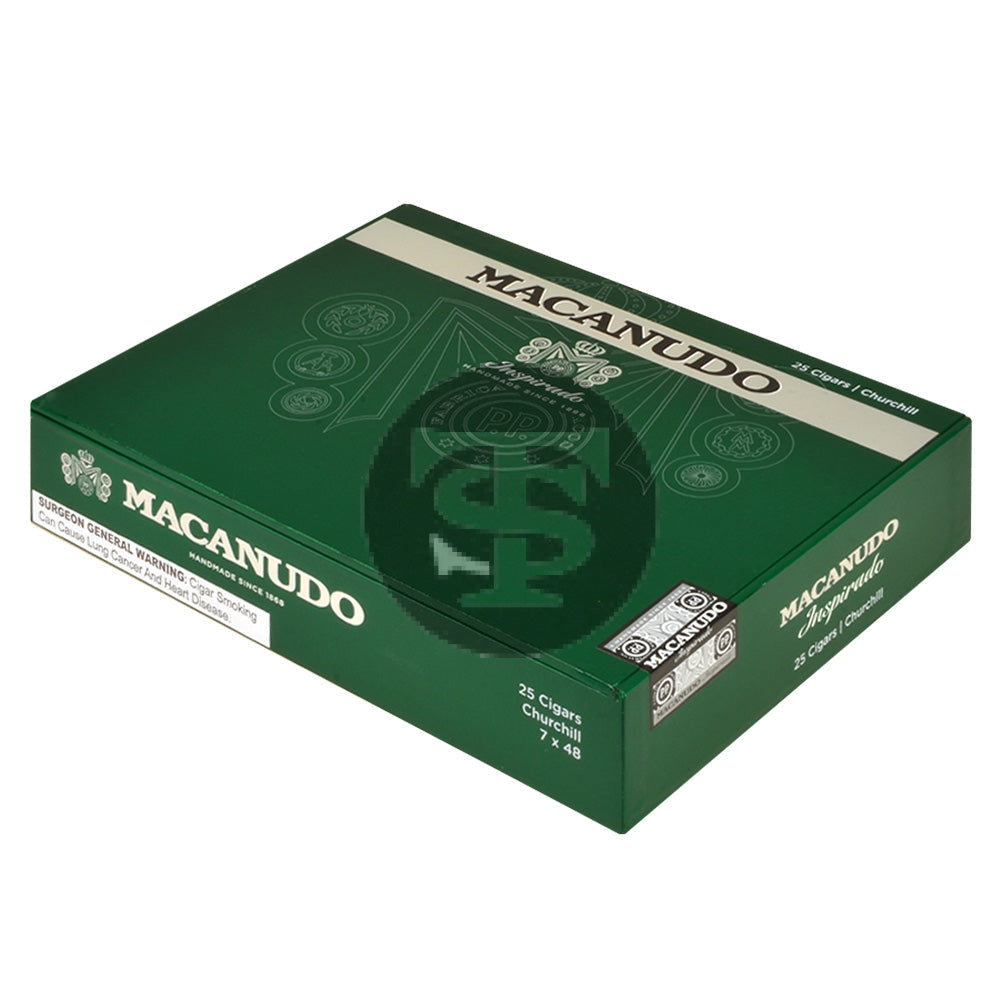 Macanudo Inspirado Green Churchill Cigars Box of 25 1