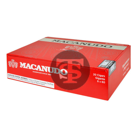 Macanudo Inspirado Red Gigante 20 cigar box