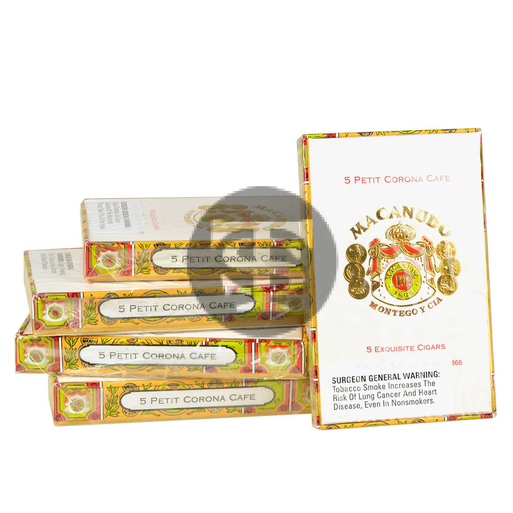 Macanudo Petit Corona Cigars 5 packs of 5