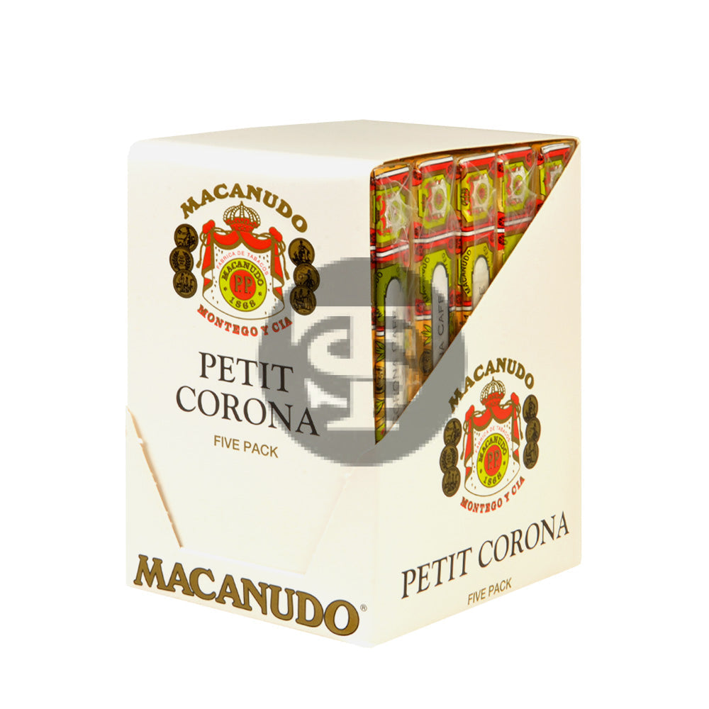 Macanudo Petit Corona Cigars 5 packs of 5