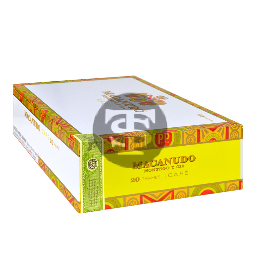 Macanudo Thames Aluminum Tubes Cigars Box of 20