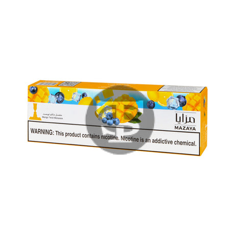 Mazaya Hookah Tobacco 10 Packs of 50g Mango Twist