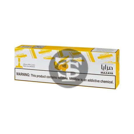 Mazaya Hookah Tobacco 10 Packs of 50g Mastic Gum