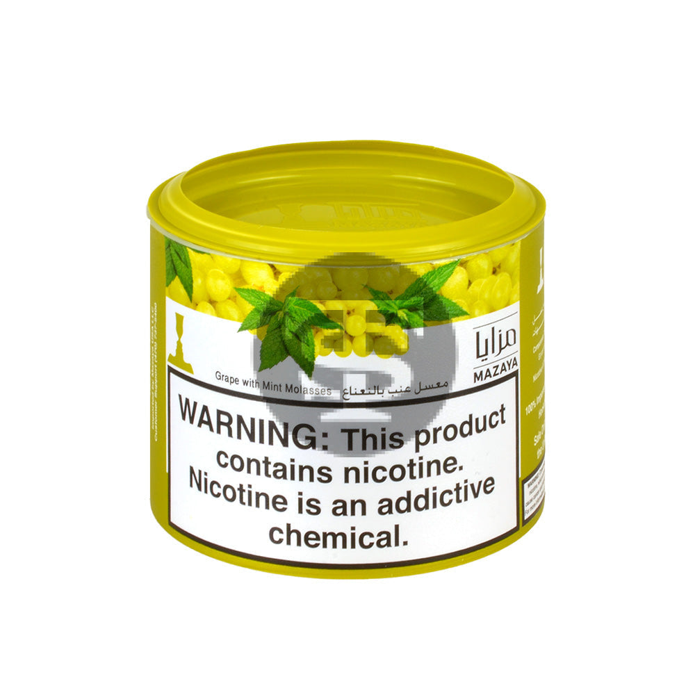 Mazaya Hookah Tobacco 250g Grape With Mint – Tobacco Stock