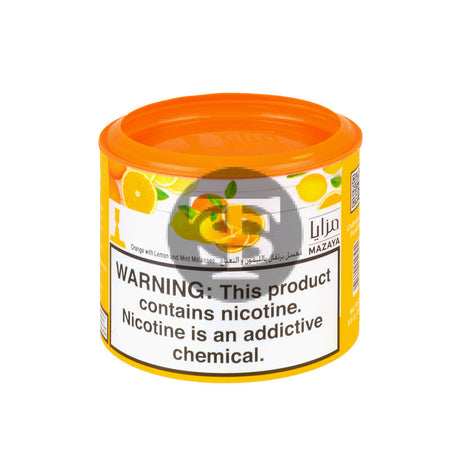 Mazaya Hookah Tobacco 250g Orange With Lemon and Mint