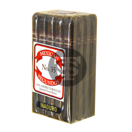 Mexican Segundos No. 35 Maduro Cigars Bundle of 20 1