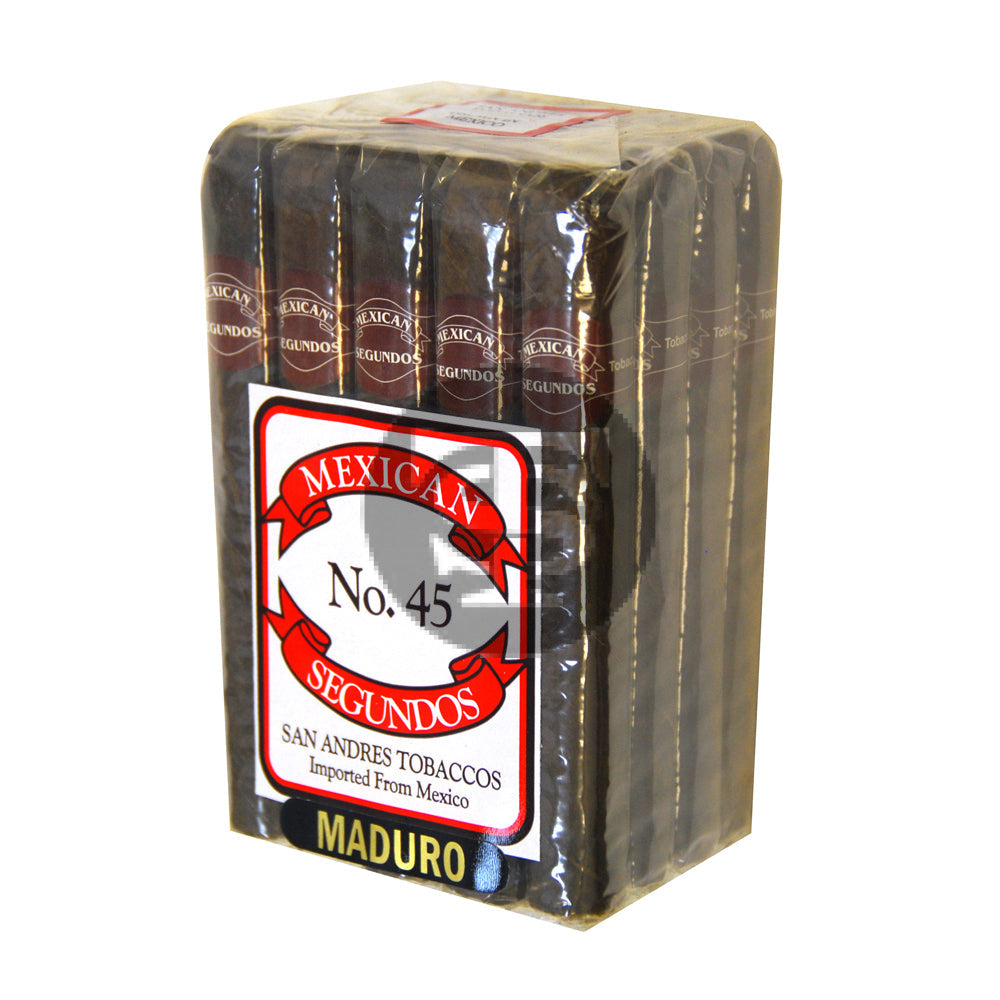 Mexican Segundos No. 45 Maduro Cigars Bundle of 20 1