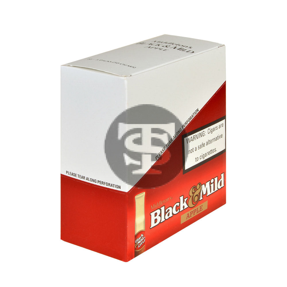 Middleton’s Black & Mild Apple Cigars 10 Packs of 5