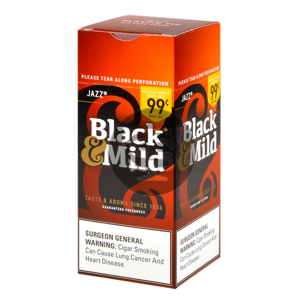Middleton's Black & Mild Jazz 99 Cents Box of 25 Cigars – Tobacco