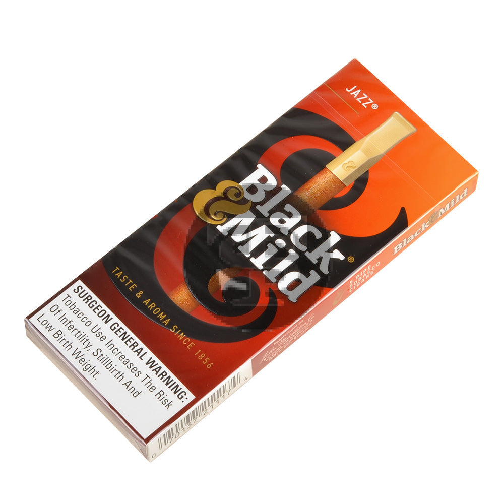 Middleton’s Black & Mild Jazz Cigars 10 Packs of 5