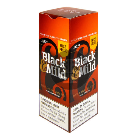 Middleton’s Black & Mild Nice Price Jazz Plastic Tip Box of 25 Cigars