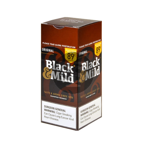 Middleton’s Black & Mild Regular 89 Cents Box of 25 Cigars
