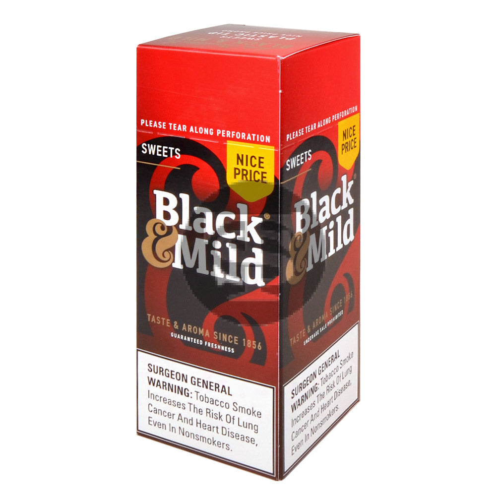 Tobacco Stock - Black and Mild cigars/cigarettes pack collection