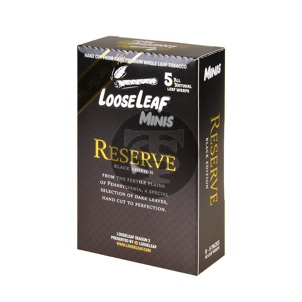 Mini Loose Leaf Reserve wraps 8 packs of 5