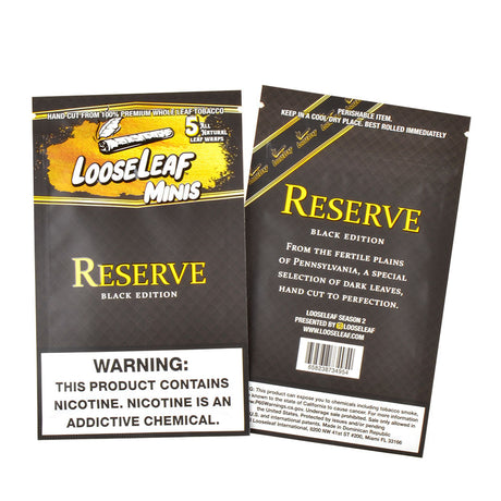 Mini Loose Leaf Reserve wraps 8 packs of 5
