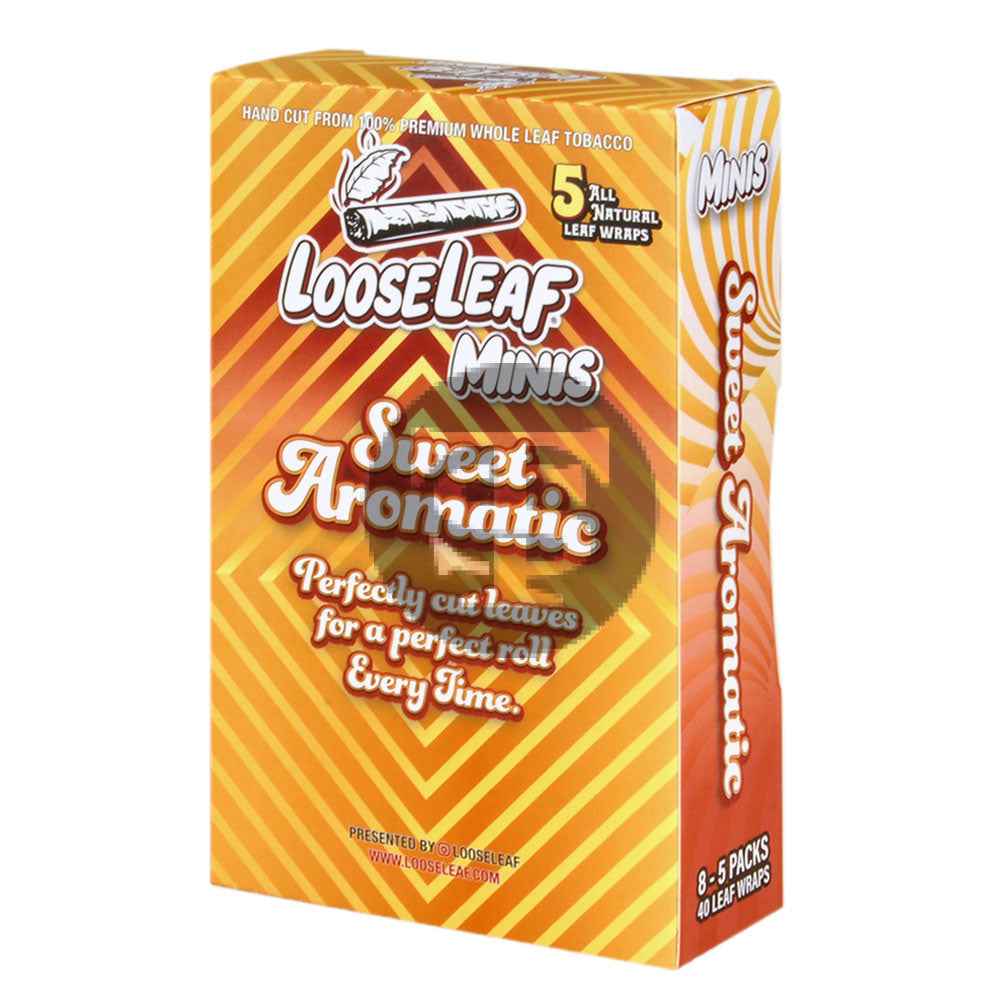 Mini Loose Leaf Sweet Aromatic wraps 8 packs of 5