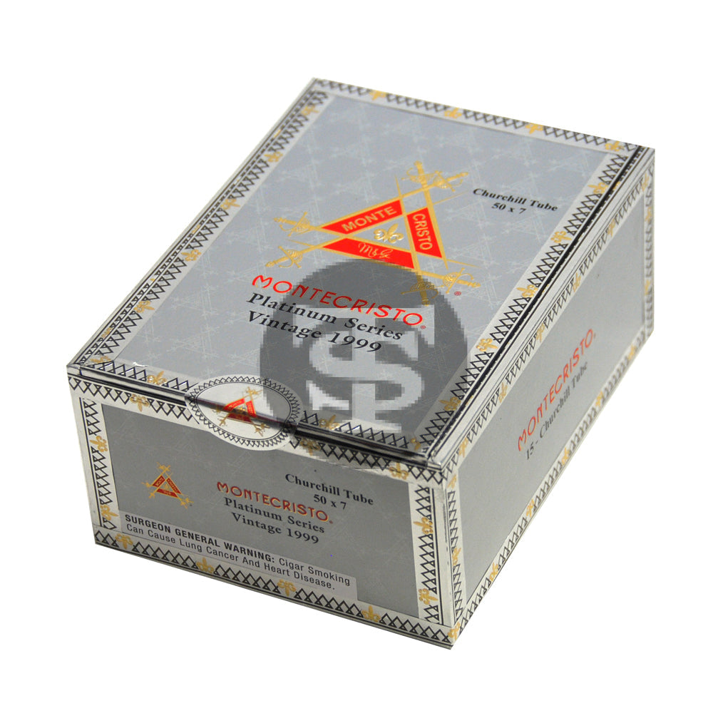 Montecristo Platinum Series Churchill Tube 50 ‚àö√≥ 7 Premium Cigars Box of 15 1