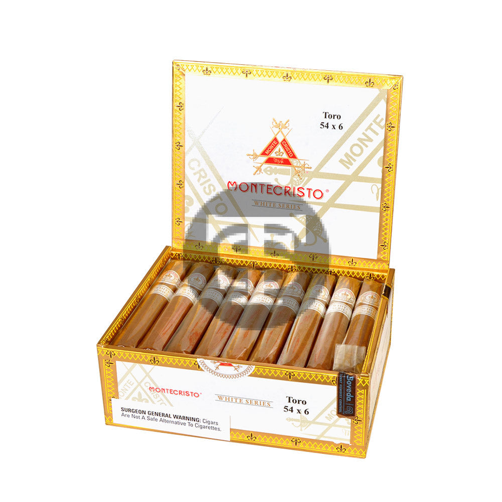 Montecristo White Series Toro Premium Cigars Box of 27