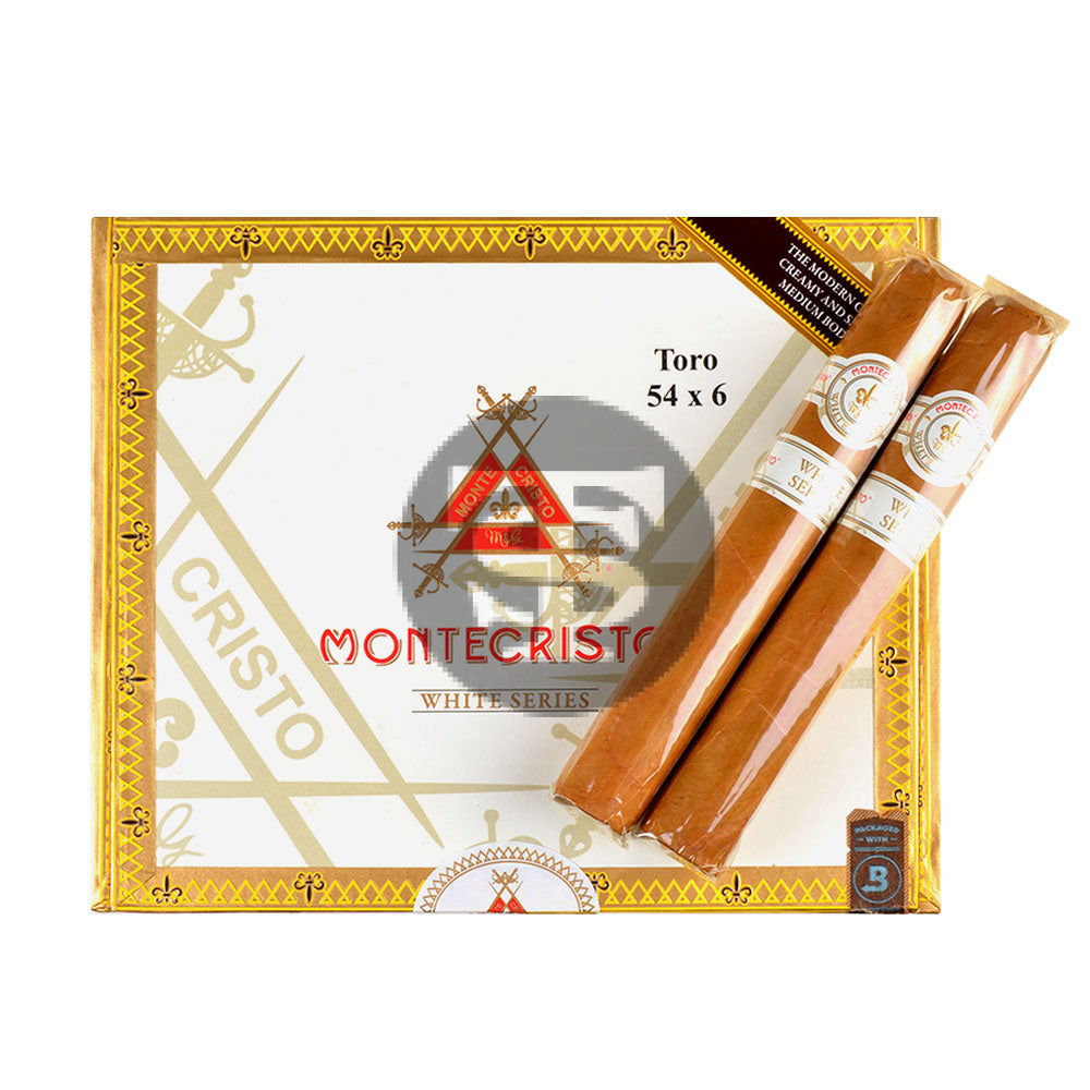 Montecristo White Series Toro Premium Cigars Box of 27